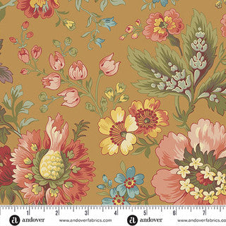 Farmer's Daughter – Wide Back Quilting Fabric – 108 – Milk and Honey – Yellow