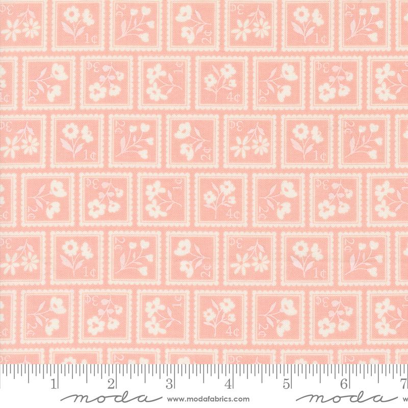 Cottage Charm - Quilting Cotton Fabric - Jovial - Pink