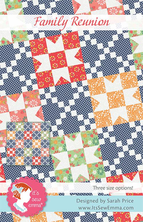 Quilt Pattern - Family Reunion - Patchwork Quilt