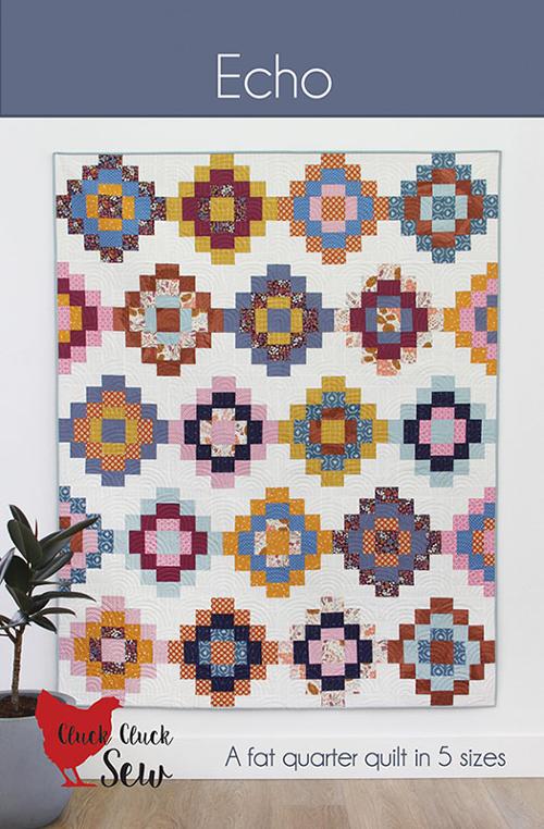 Quilt Pattern - Echo - Fat Quarter Pattern