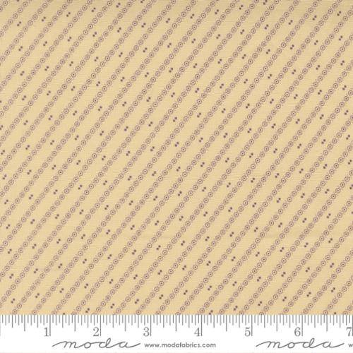 Wild Orchid - Quilting Cotton Fabric - Moth - Vanilla Bean