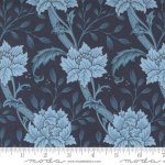 Morris Manor - Quilting Cotton Fabric - Hammersmith Floral - Twilight