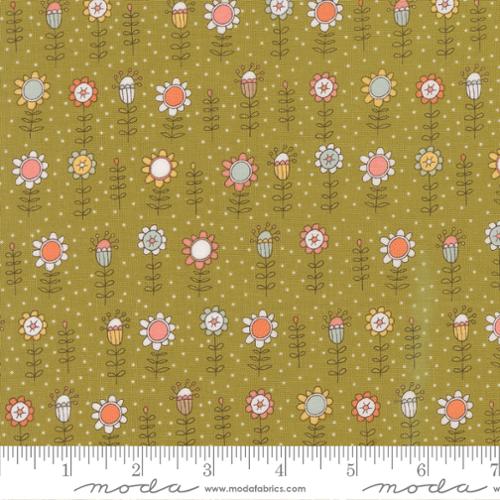 Lucky - Quilting Cotton Fabric - Bloom - Grass
