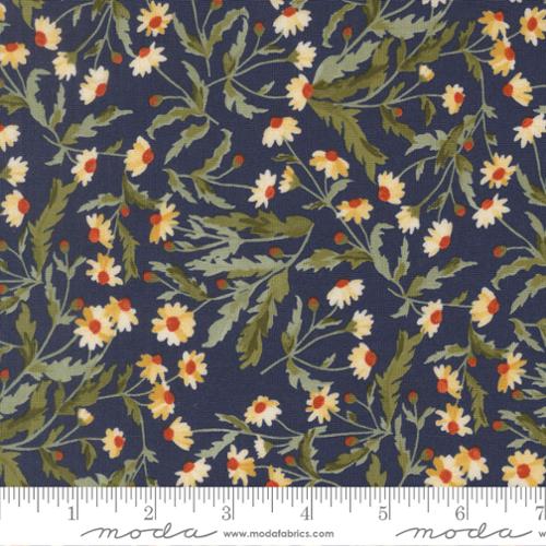 Brookside - Quilting Cotton Fabric - Montauk Florals - Lake