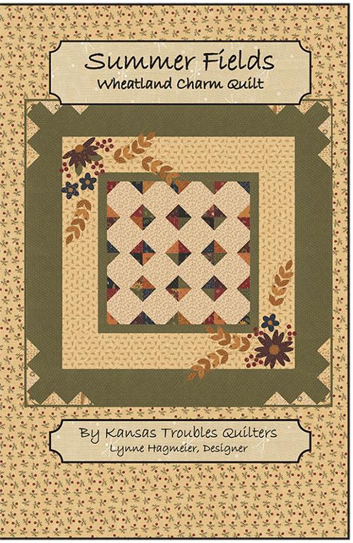 Quilt Pattern - Summer Fields - Charm Pack Pattern