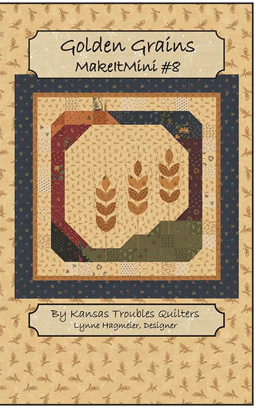 Quilt Pattern - Golden Grain - Mini Charm Pattern