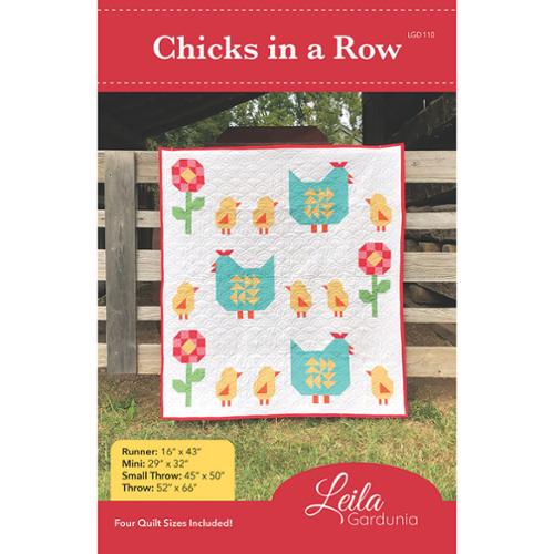 Quilt Pattern - Chicks In A Row - Hen and Chicks Quilt