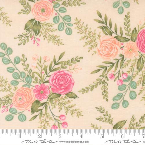 Kindness - Quilting Cotton - Floral - Peach