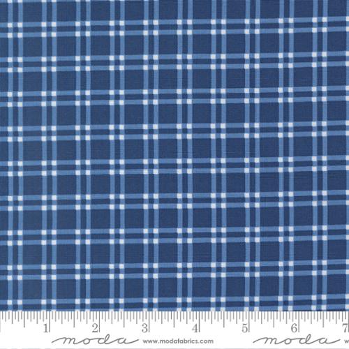 Blueprint - Quilting Cotton Fabric - Plaid Checks and Plaids - Navy