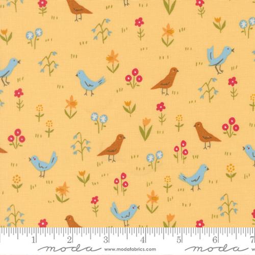 Animal Park Fun - Quilting Cotton - Banana