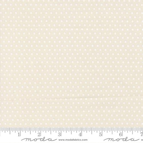 Animal Park Fun - Quilting Cotton - Dot - Dove Natural