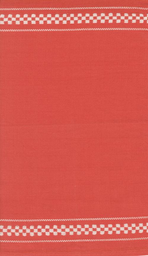 Rosie - 16 Inch Cotton Toweling -Woven Check Red