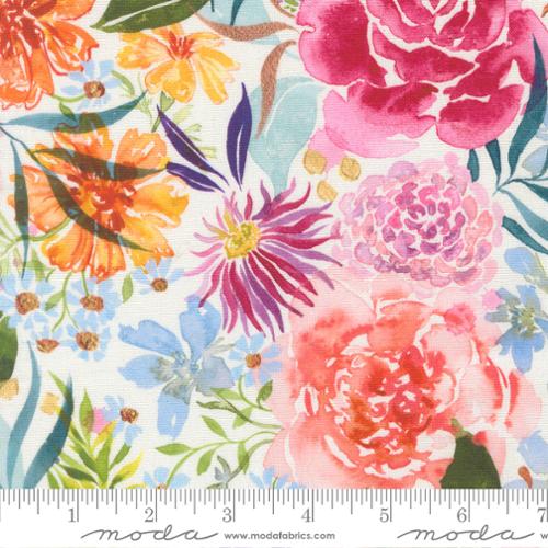 Soulstice Canvas - Quilting Cotton Fabric - Cloud