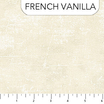 Canvas - Quilting Cotton Fabric - French Vanilla