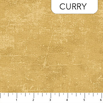 Canvas - Quilting Cotton Fabric - Curry