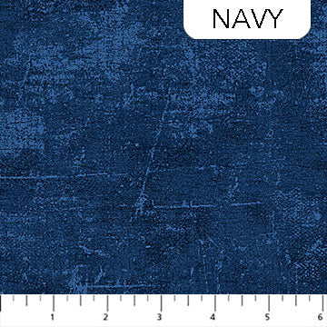 Canvas - Quilting Cotton Fabric - Navy
