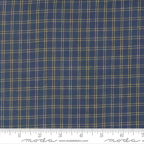 Summer Solstice Wovens - Quilting Cotton Fabric - Checks Plaids Stripes - Nautical Blue