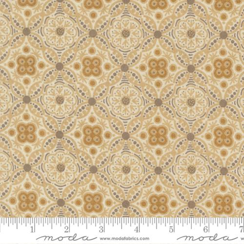 Posh - Quilting Cotton Fabric - Ivory Whisper - Tan