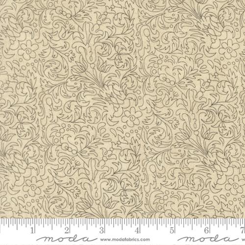 Posh - Quilting Cotton Fabric - Ivory Whisper - Natural