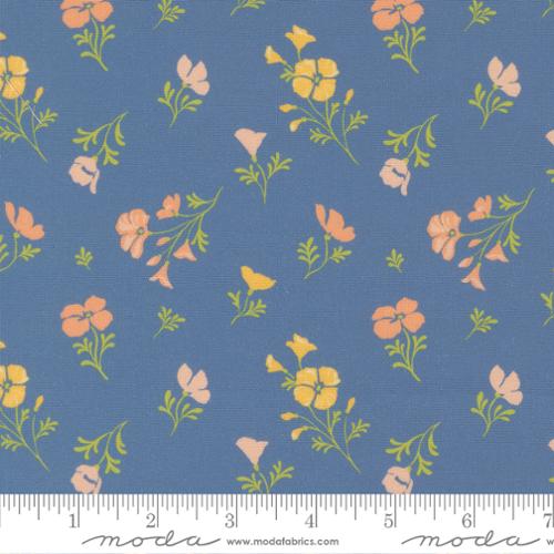Cannon Beach - Quilting Cotton - Lake - Astoria Florals