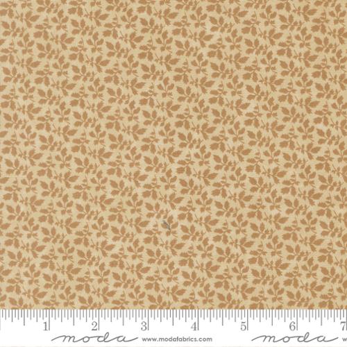 Quail Run - Quilting Cotton Fabric - Fallen Leaves Blenders Leaves - Tonal Tan