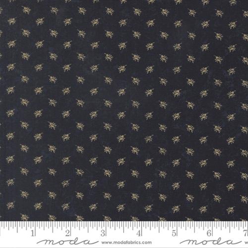 Quail Run - Quilting Cotton Fabric - Seed Wheat Blenders - Indigo