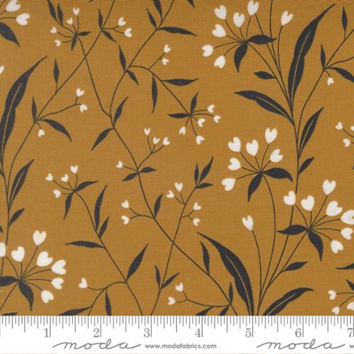 Arabesque - Quilting Cotton - Highland Florals - Golden