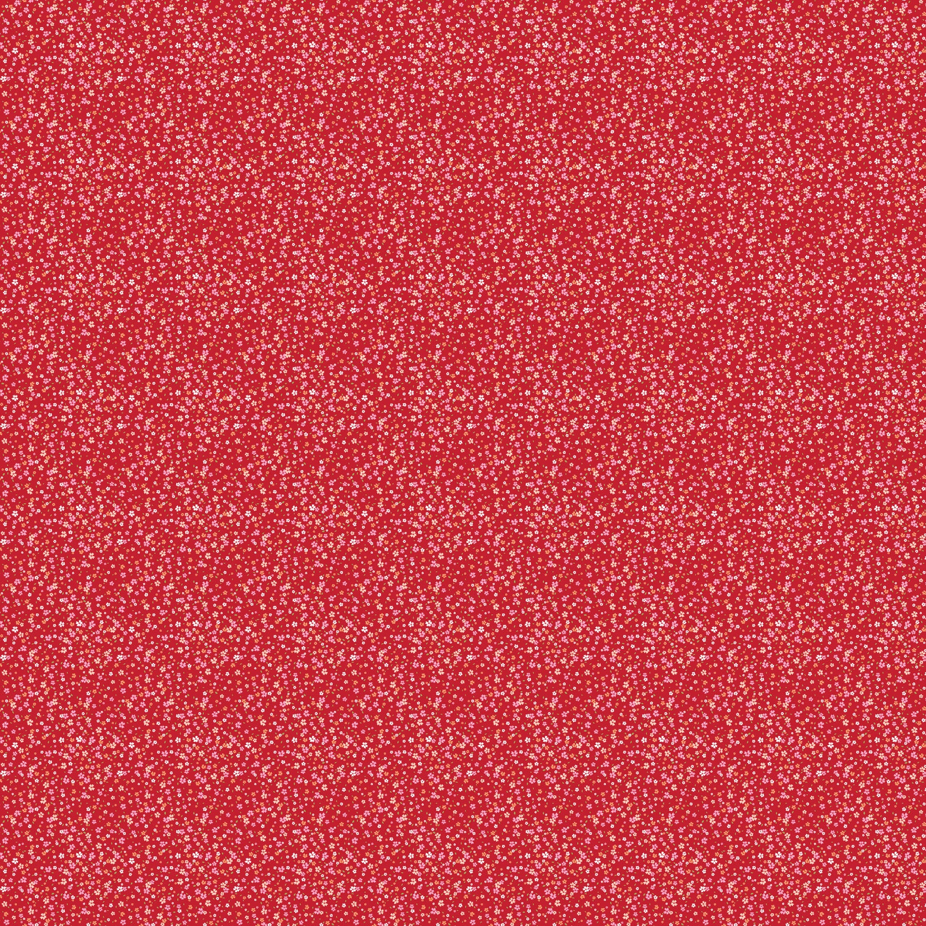 Pocket Posies – Quilting Cotton Fabric – Petal Drift – Red