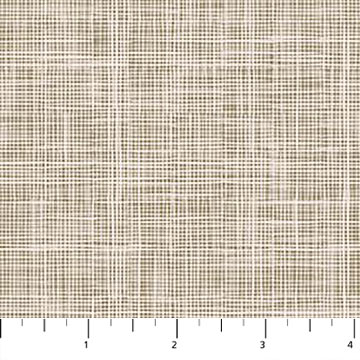 Snowbound - Quilting Cotton Fabric - Burlap - Taupe