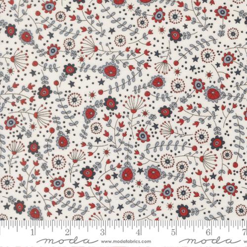 Independence Day - Quilting Cotton - The Meadow Florals - Vanilla