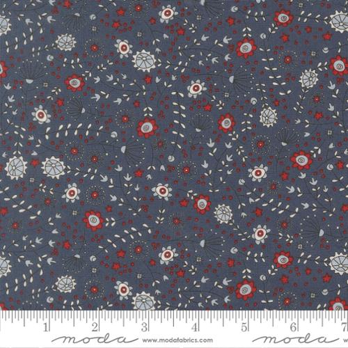 Independence Day - Quilting Cotton - The Meadow Florals - Indigo