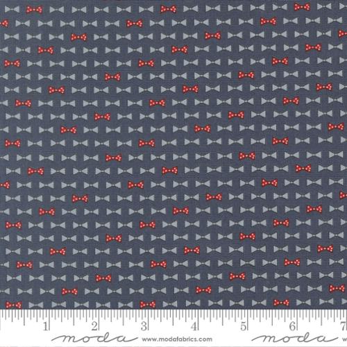 Independence Day - Quilting Cotton - Bowties Novelty - Indigo