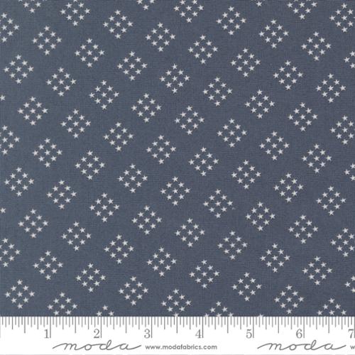 Independence Day - Quilting Cotton - Stars Blenders Stars - Indigo