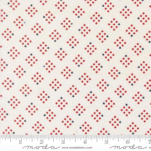 Independence Day - Quilting Cotton - Stars Blenders Stars - Vanilla