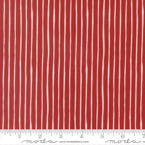 Independence Day - Quilting Cotton - Stripes - Red