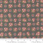 Cali & Co - Quilting Cotton Fabric - Ring Around Posie - Slate