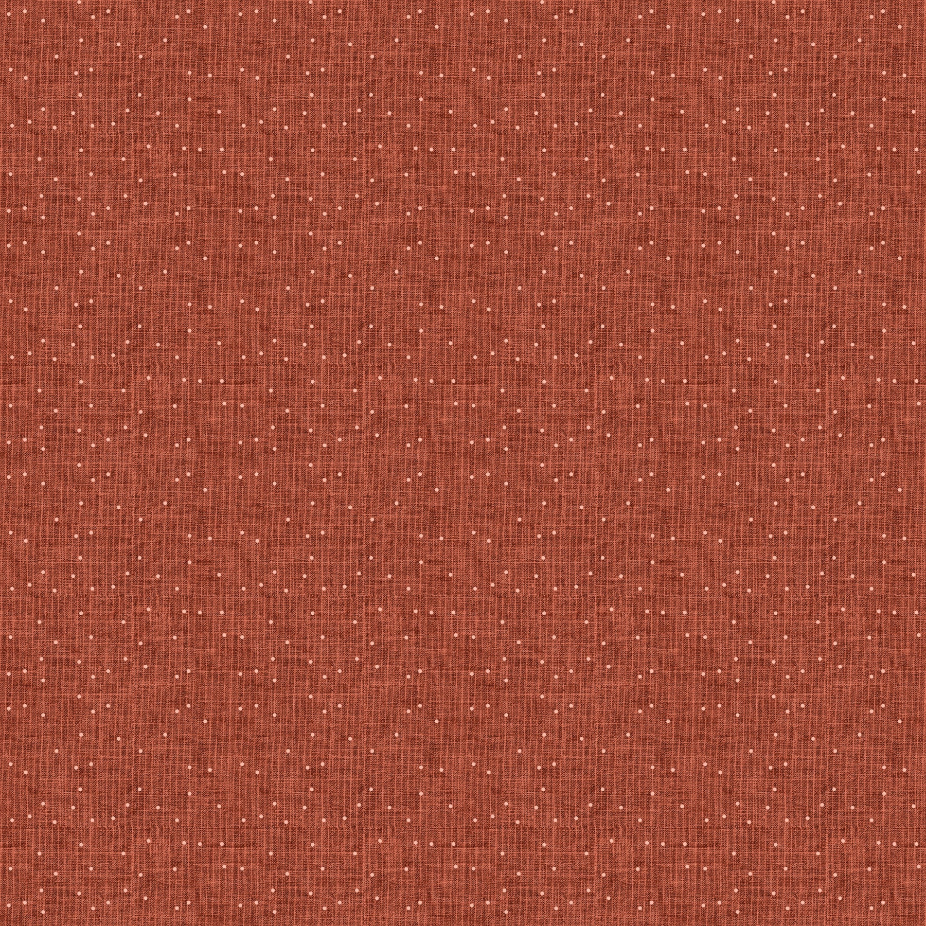 Stash – Quilting Cotton Fabric – Stripe Dot – Rust