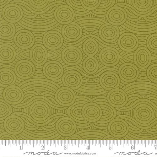 The Henhouse - Quilting Cotton - Clouds Blenders - Grass