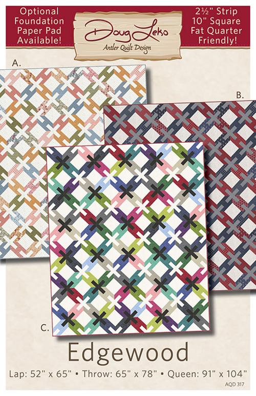 Quilt Pattern - Edgewood - Patchwork Quilt