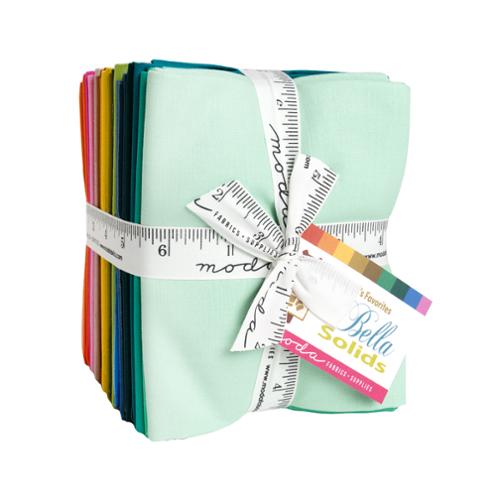 Bella Solids - Elizabeth's Favorites - Precut Fabric - Fat Quarter Bundle