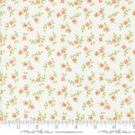 Cali & Co - Quilting Cotton Fabric - Vine And Bud - Cloud Melon