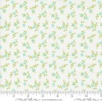 Cali & Co - Quilting Cotton Fabric - Vine And Bud - Cloud Sea