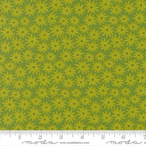 Scenery - Quilting Cotton Fabric - Sedum Small Floral - Limeade