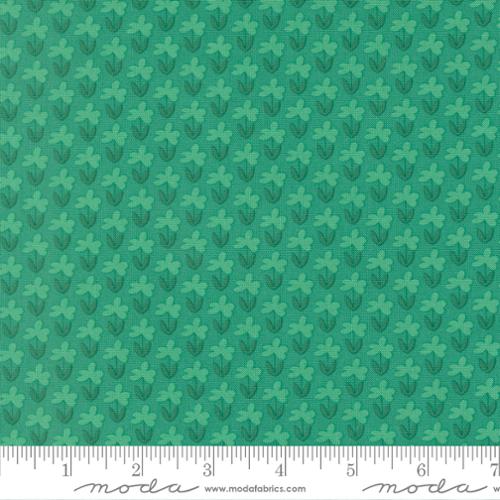 Scenery - Quilting Cotton Fabric - Meadow Small Floral - Jade