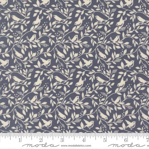 True Love - Quilting Cotton Fabric - Birds of A Feather Blenders - Twilight