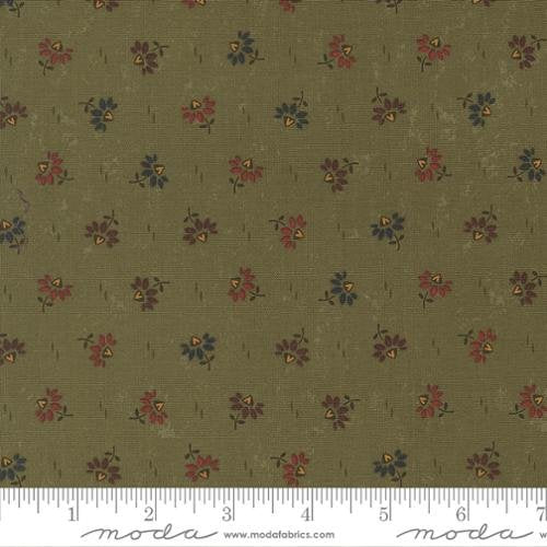 Wheatland - Quilting Cotton Fabric - Coneflowers - Pine