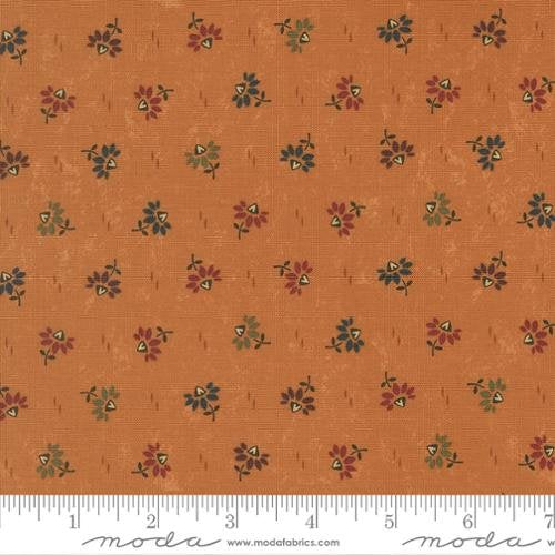 Wheatland - Quilting Cotton Fabric - Coneflowers - Bittersweet