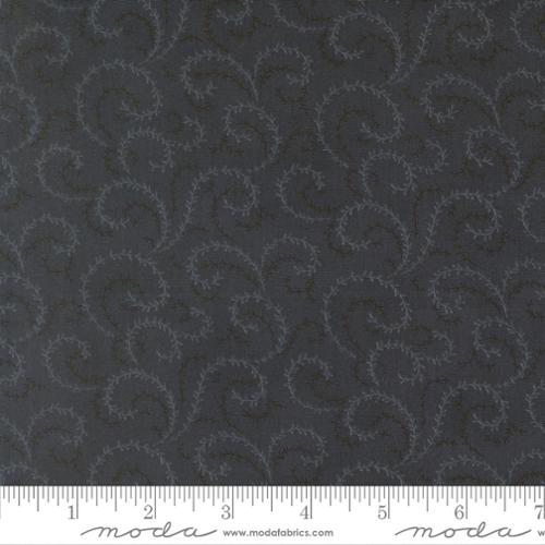 Breathtaking Blues - Quilting Cotton Fabric - Vine Blenders - Midnight
