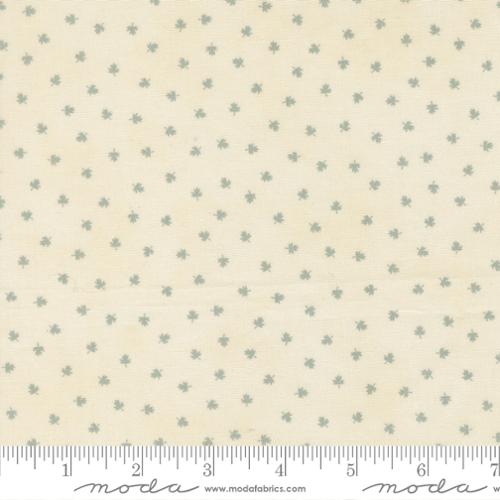 Breathtaking Blues - Quilting Cotton Fabric - Tiny Leaf Blenders - Porcelain
