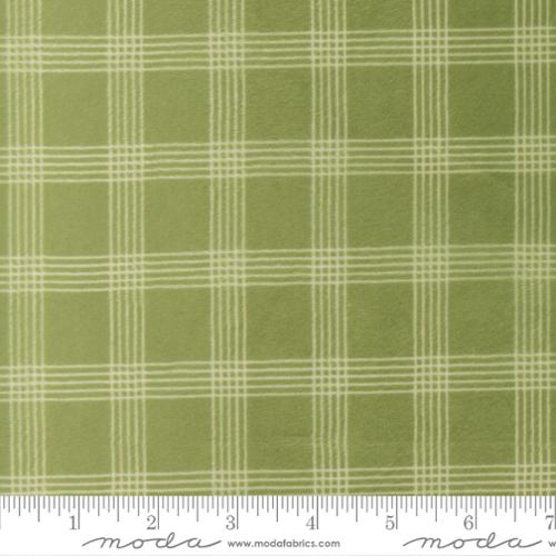 Nantucket Summer Quilt Cuddle - Cuddle Fabric - Plaid Checks and Plaids - Grass